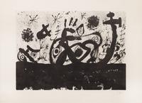 Joan Miro, (Spanish, 1893-1983), Untitled (from Homentage à Joan Prats, 1971