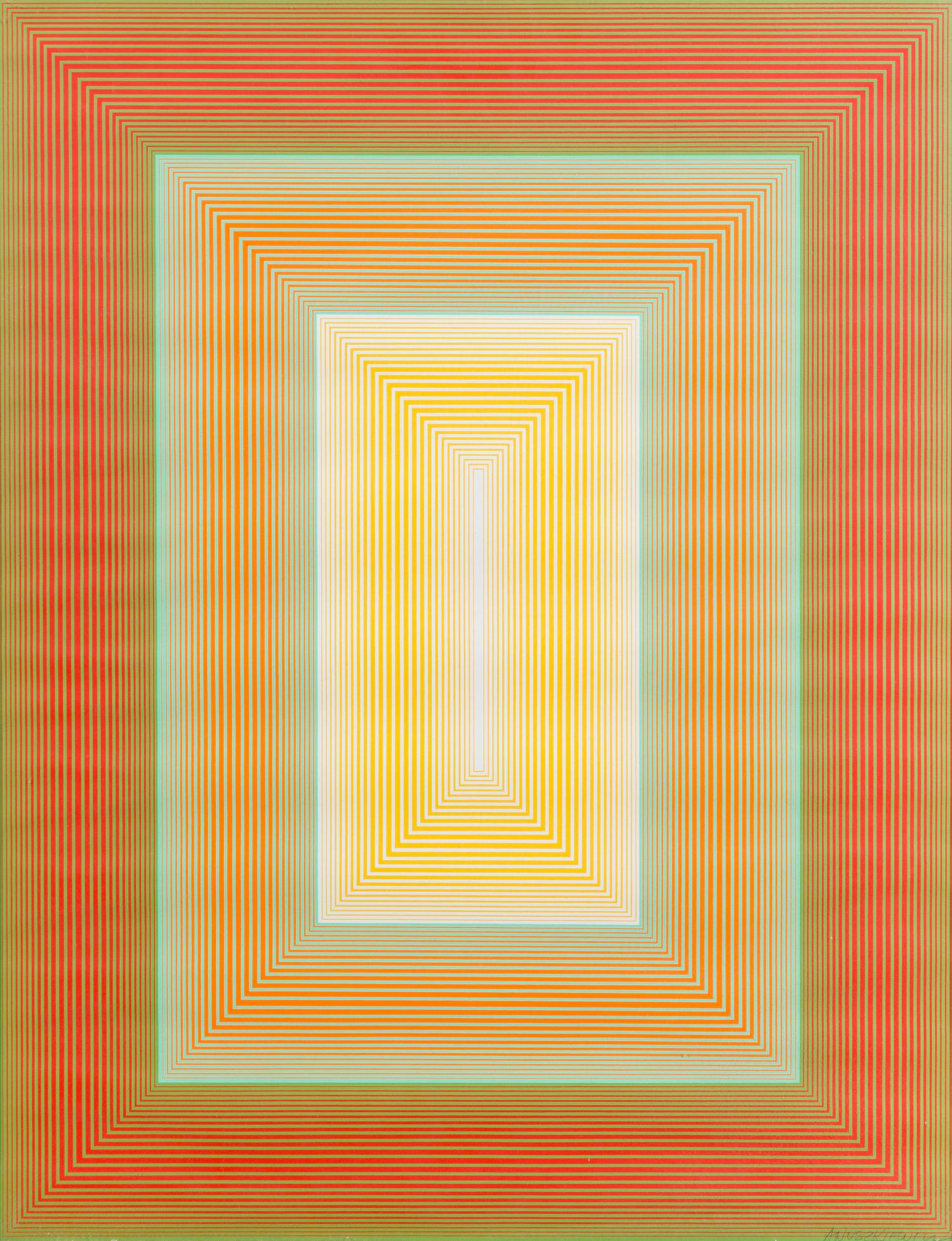 Richard Anuszkiewicz, (American, b. 1930), Untitled (Portfolio of Ten)