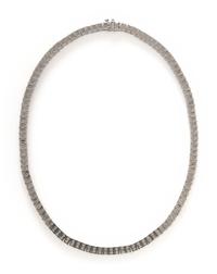 PLATINUM AND DIAMOND RIVIÈRE NECKLACE