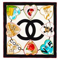 Chanel Silk Scarf, 1980-90s