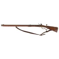 Carved Contemporary Flintlock Jaeger Rifle