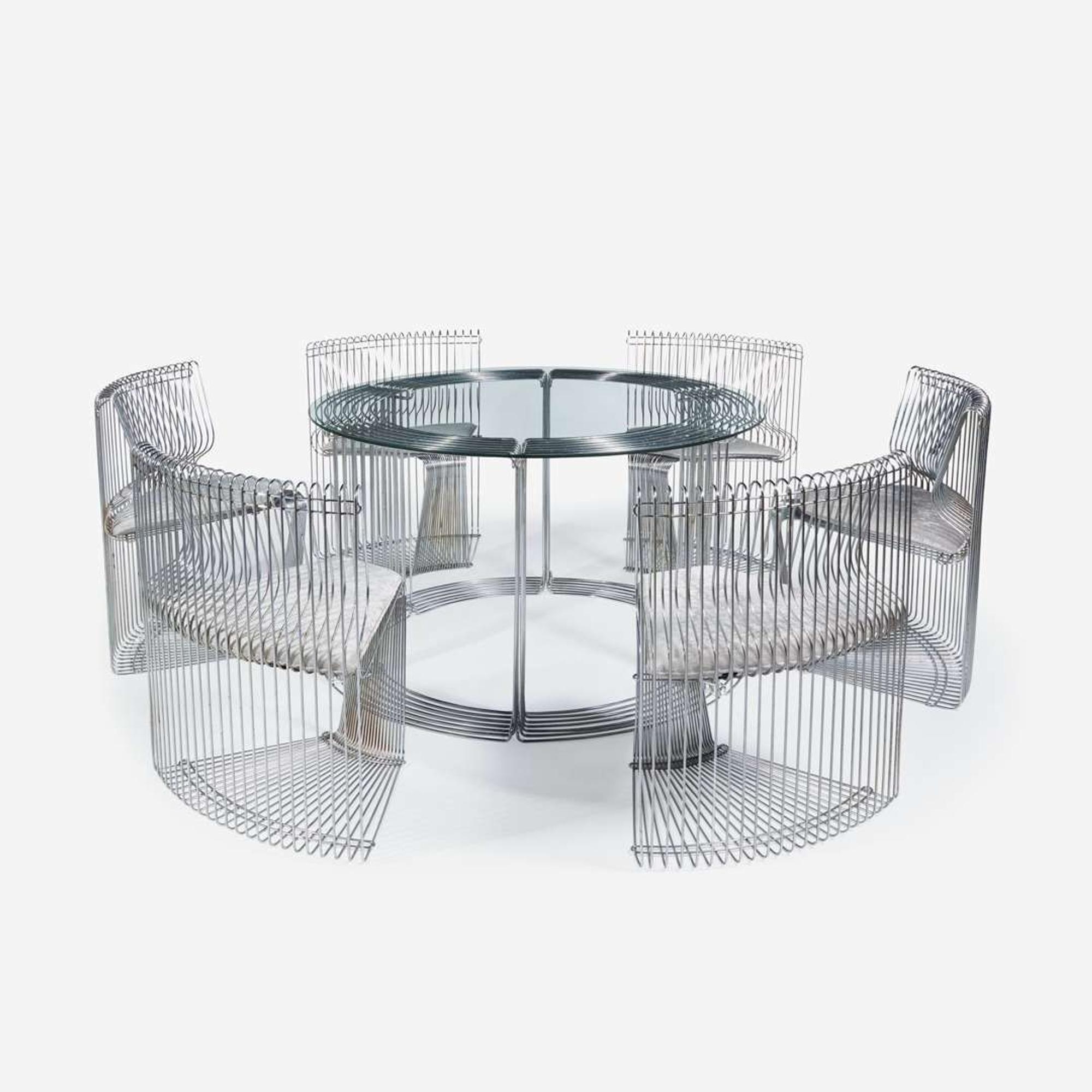 Verner Panton "Pantanova" Dining Set, Fritz Hansen, Denmark, 1971