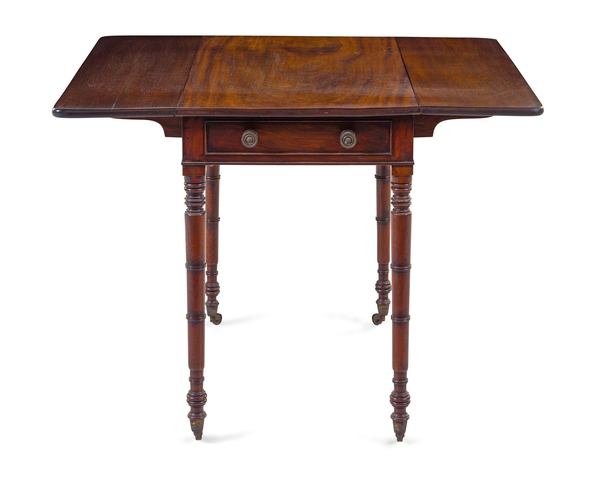 A Regency Style Mahogany Pembroke Table