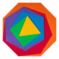 Max Bill (Swiss, 1908–1994) — Relief Triangle to Octagon , 1975
