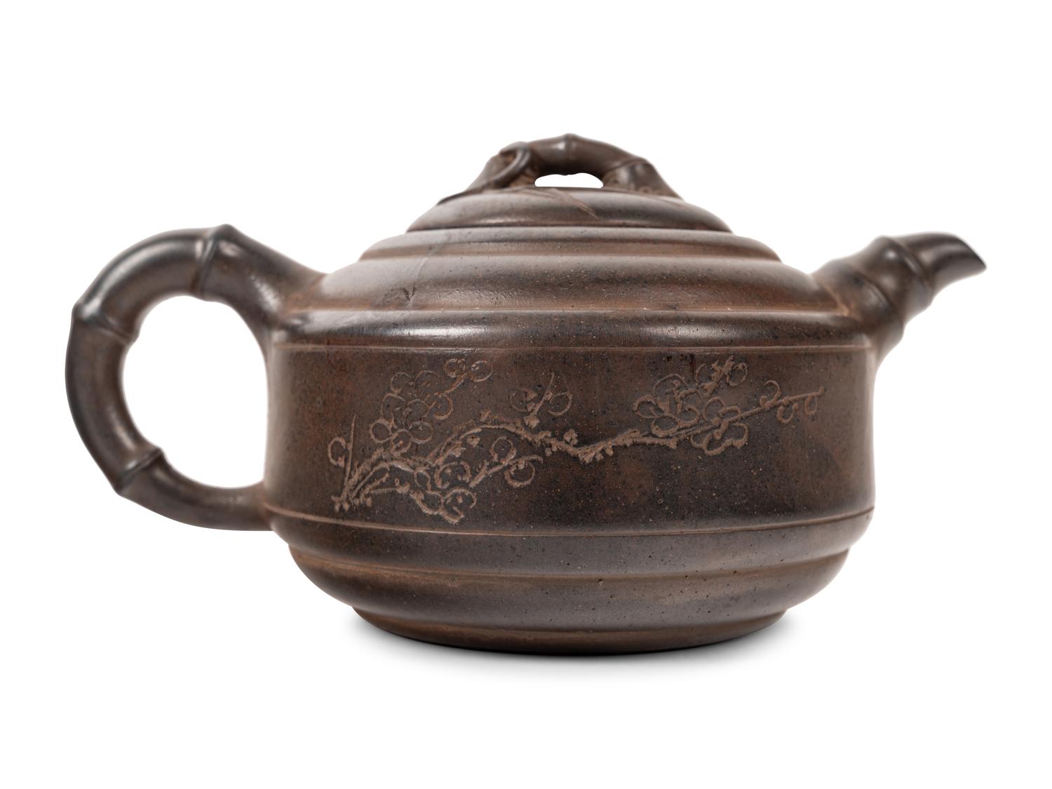 Three Chinese Zisha Teapots