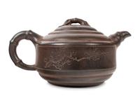 Three Chinese Zisha Teapots