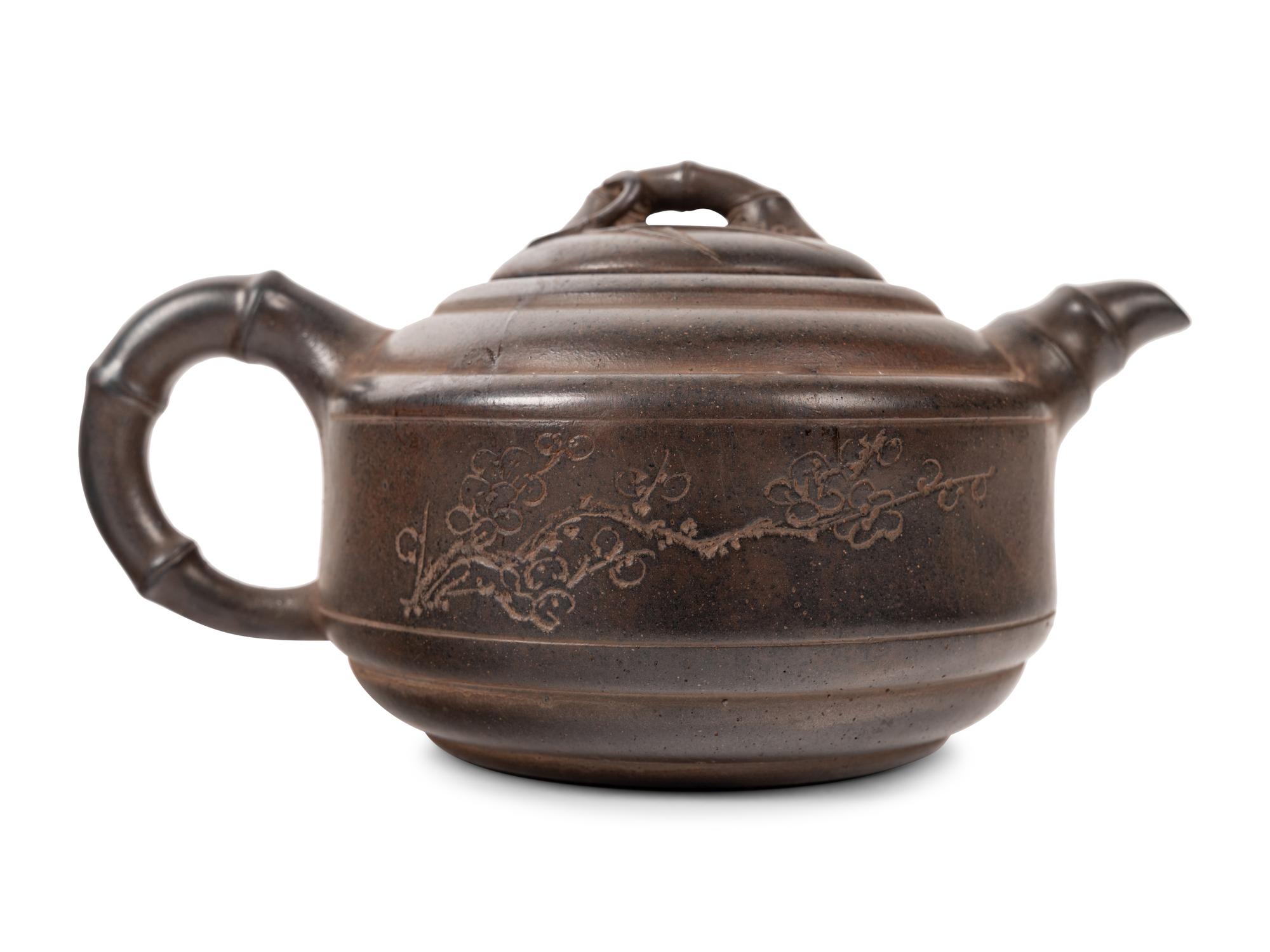 Three Chinese Zisha Teapots