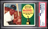A 1960 Topps Willie McCovey Baseball Rookie Card No. 316 (PSA 4 VG-EX)