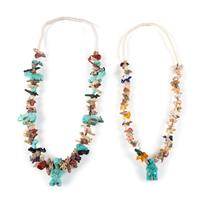 Zuni Single-Strand Fetish Necklaces