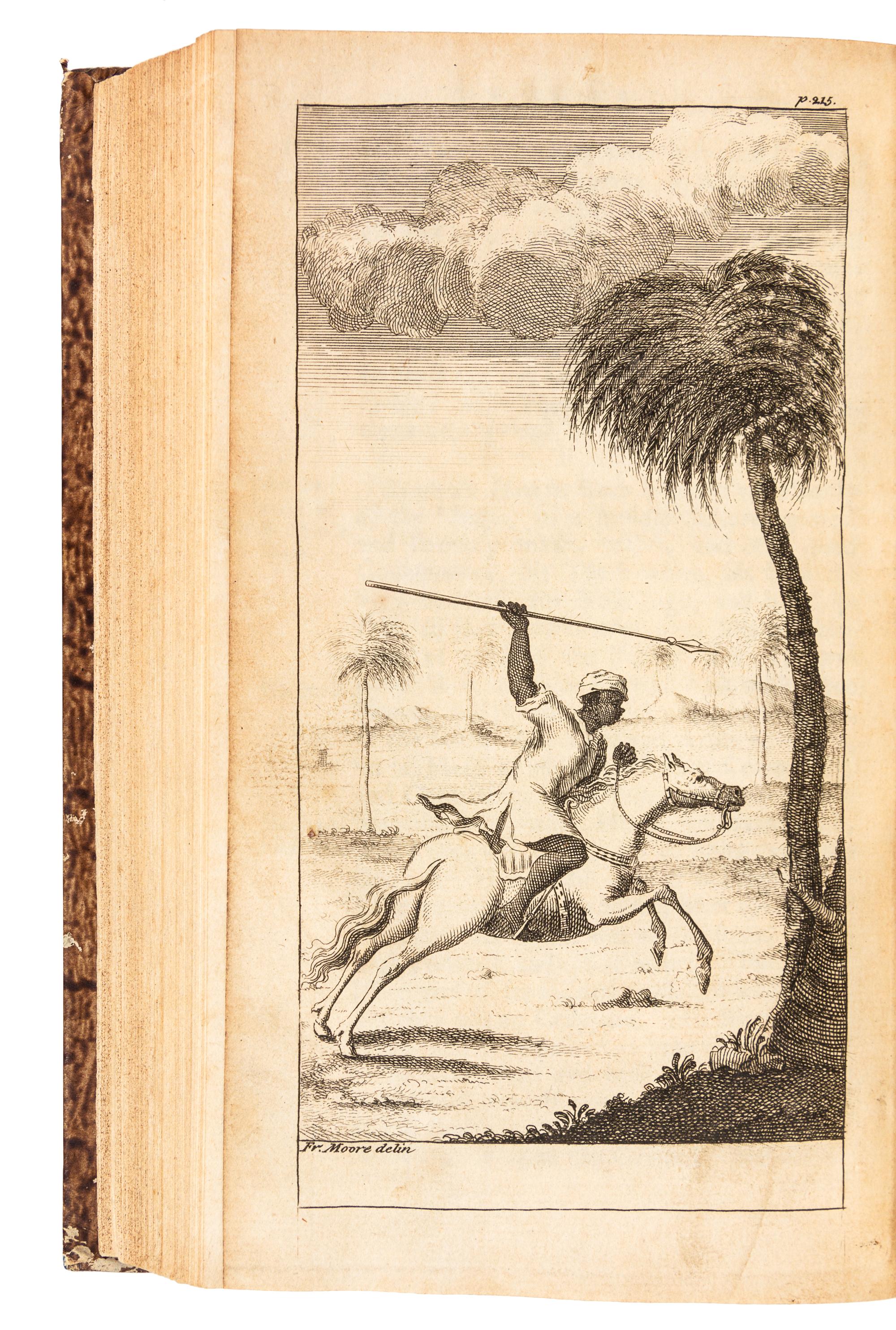 MOORE, Francis (d. 1746?). Travels into the Inland Parts of Africa. London, 1738. FIRST EDITION.