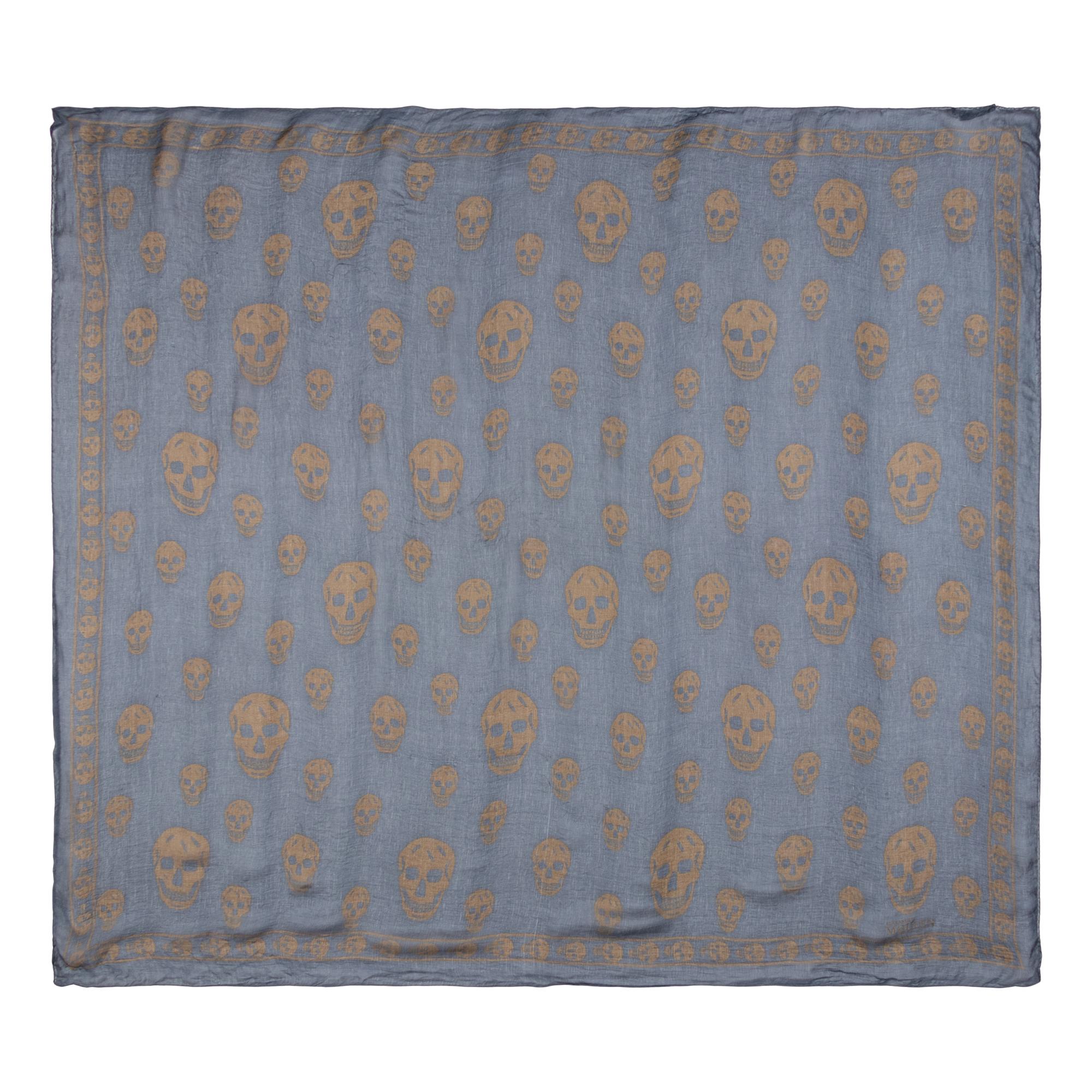 ALEXANDER MCQUEEN, FOUR SKULL SCARVES