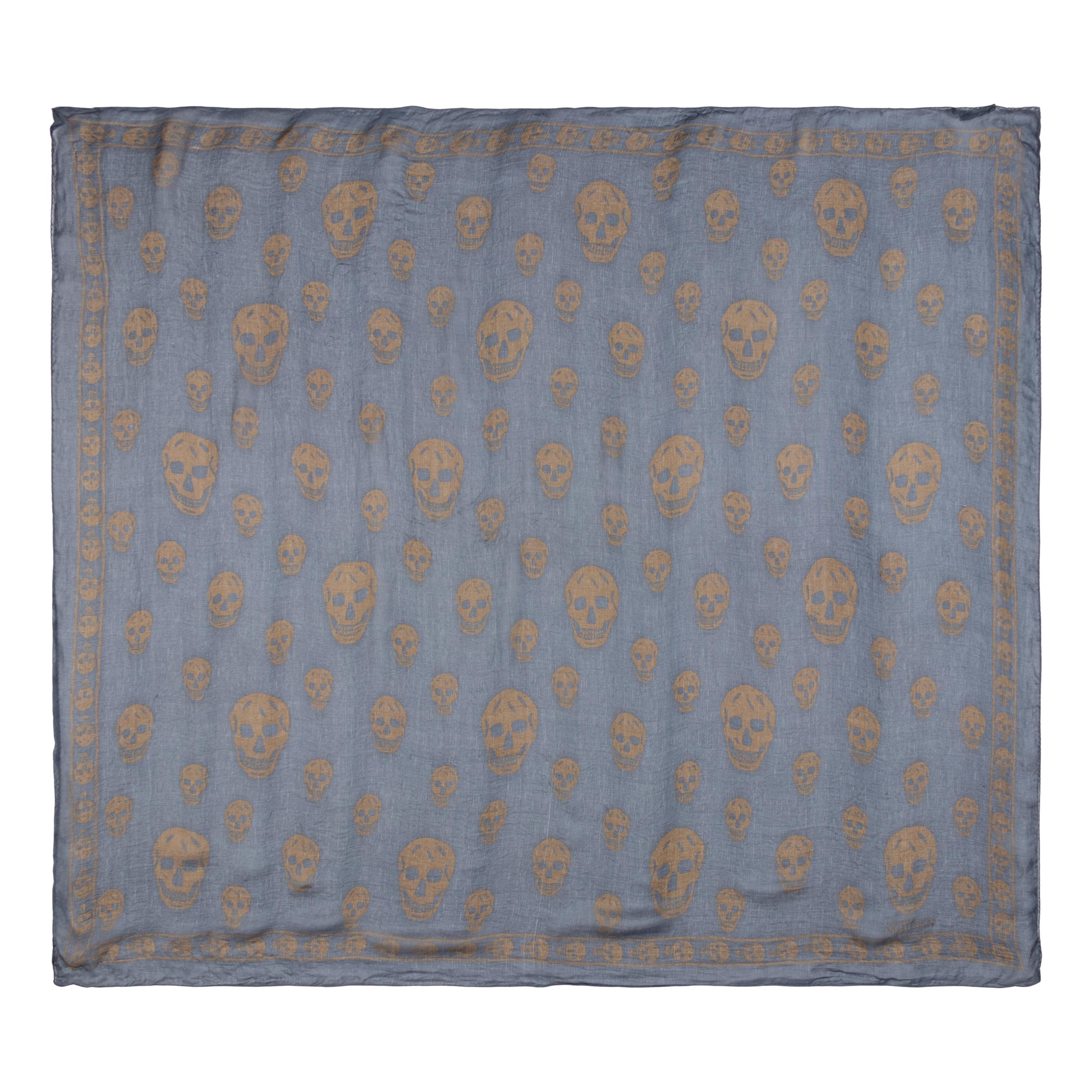 ALEXANDER MCQUEEN, FOUR SKULL SCARVES