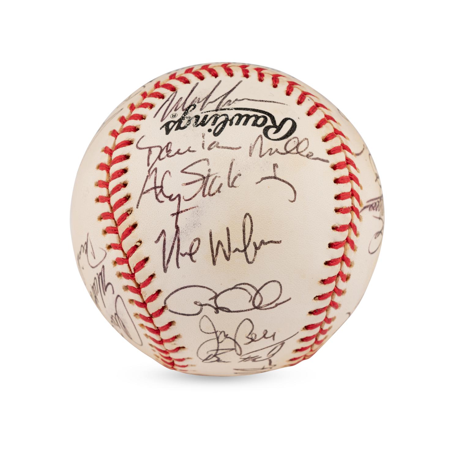 A 1998 Arizona Diamondbacks Team Signed Autograph Baseball