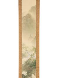 A Pair of Japanese 'Landscape' Paintings