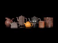 Seven Chinese Pottery Tea Articles