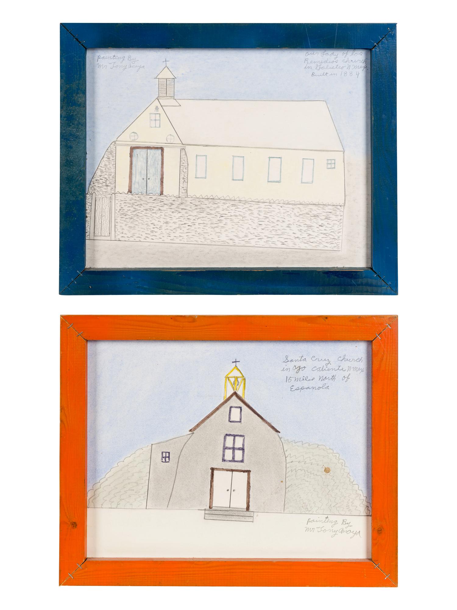 Santa Cruz Church and Our Lady Church (two works)