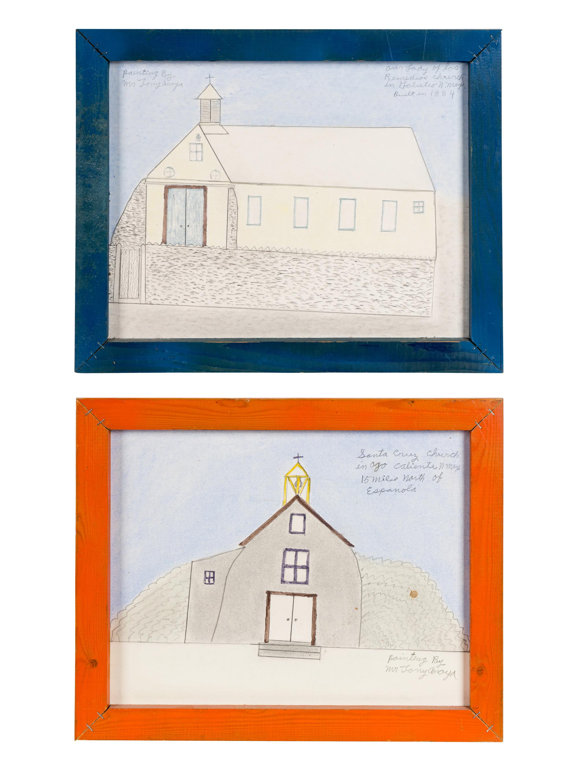 Santa Cruz Church and Our Lady Church (two works)