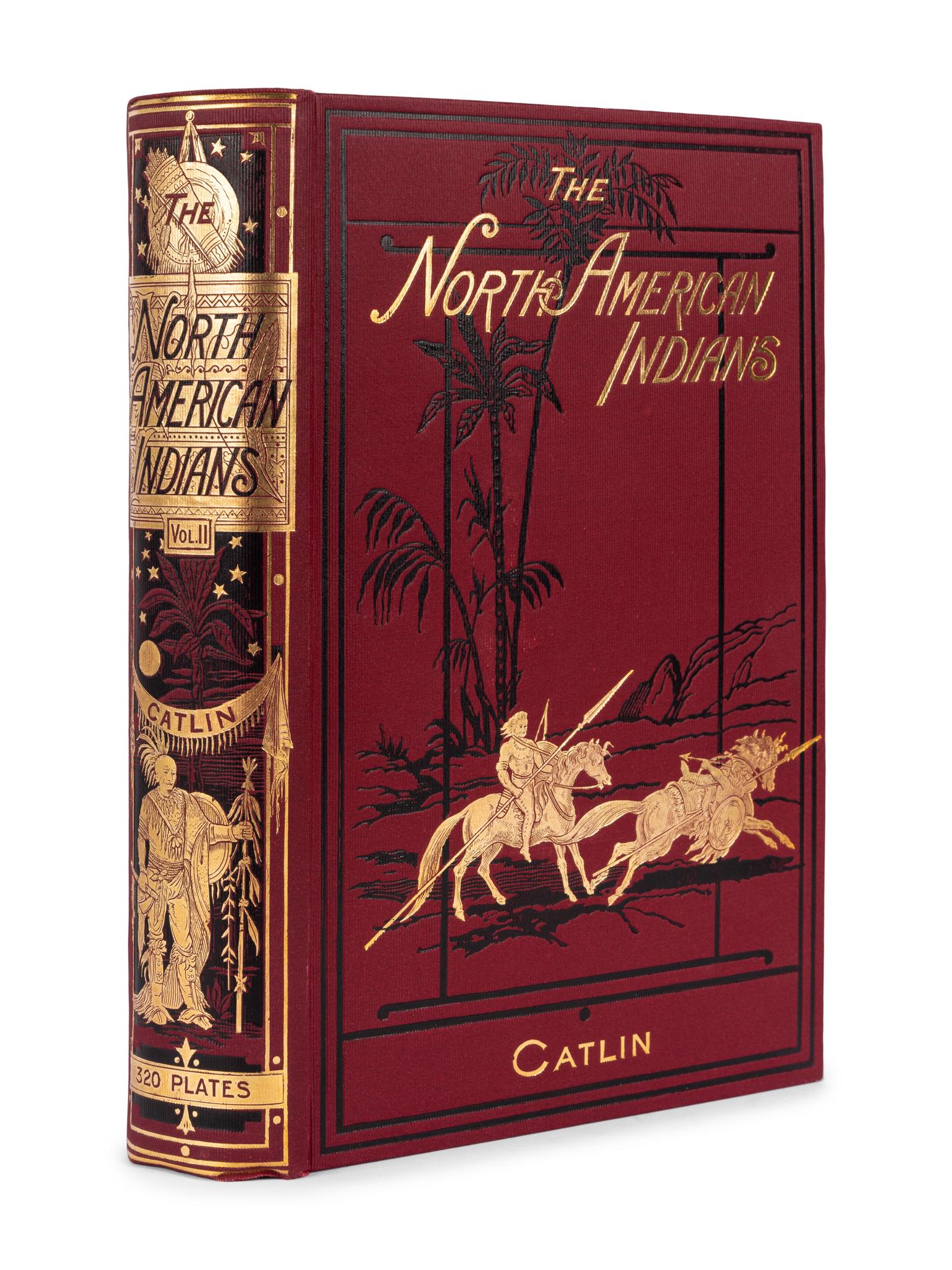 CATLIN, George (1796-1872). North American Indians, Being Letters and Notes on the manners, Customs, and Conditions.. . Philadelphia: Leary, Stuart and Company, 1913.