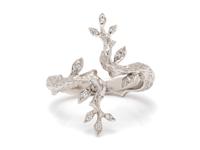 A Platinum and Diamond 'Branch' Ring, Cathy Waterman,