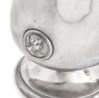 An Assembled Group of Sterling Silver and Coin Silver Tablewares in the "Medallion" Pattern, Various Makers, Late 19th Century