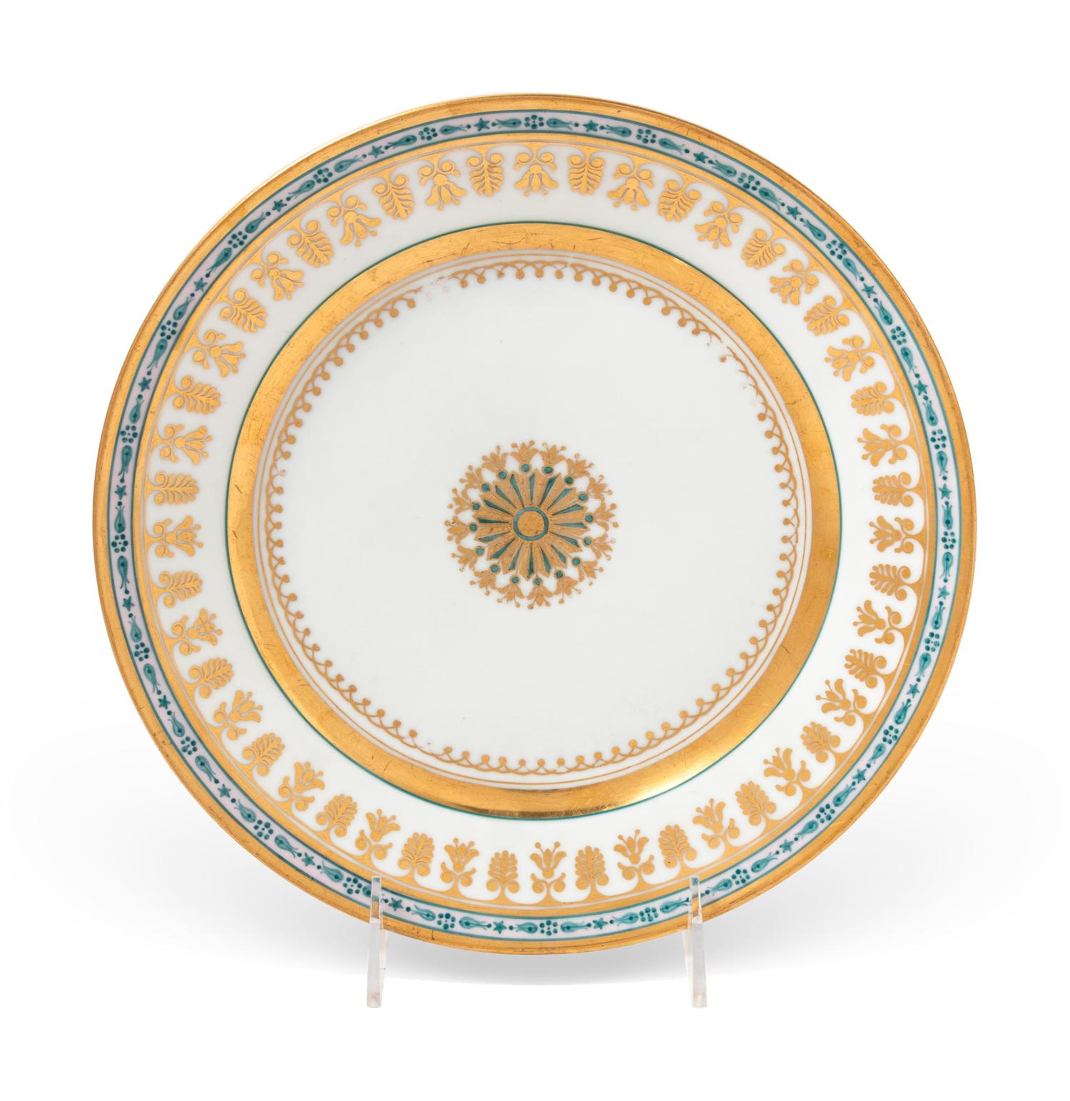 A Russian Porcelain Plate