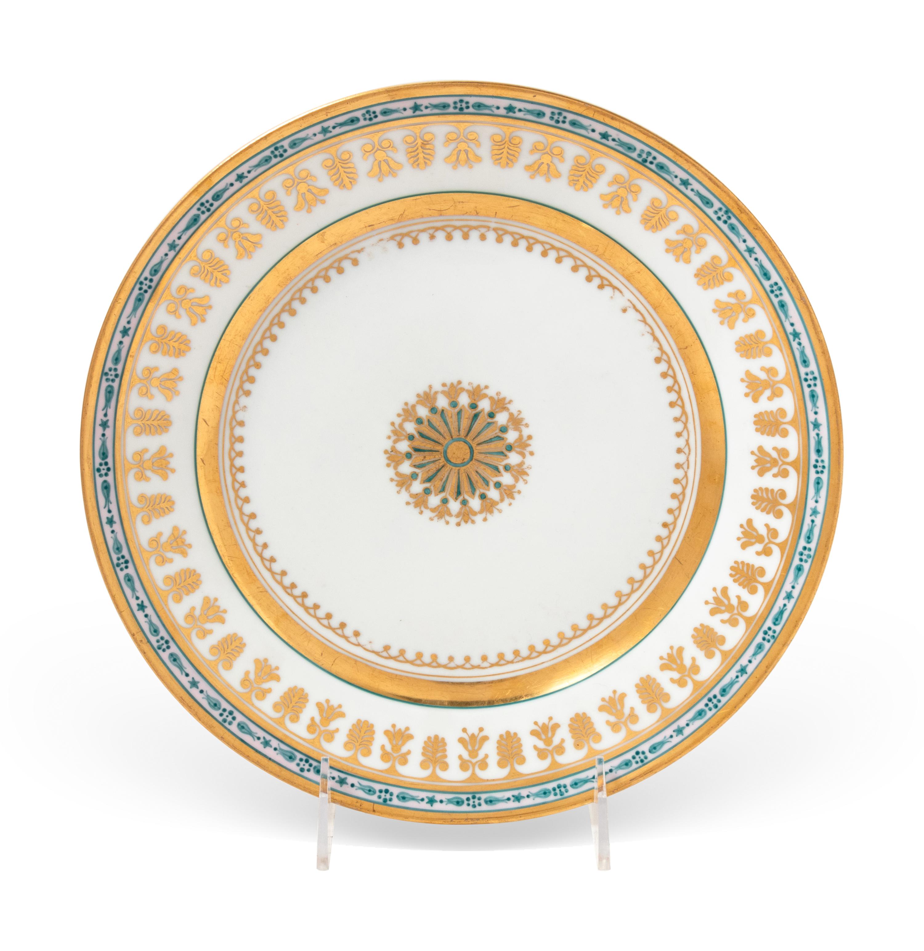 A Russian Porcelain Plate