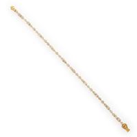 Diamond and Yellow Gold Bracelet
