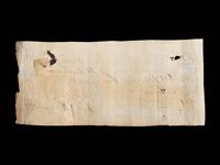 A $600 1797 Bank of North America Draft - Donated on June 27, 2024