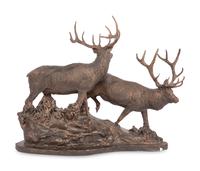 Two Elk Walking