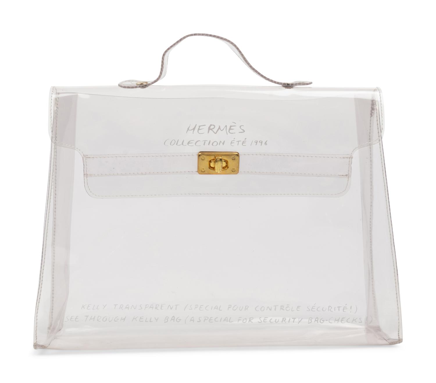 Hermès Clear PVC Kelly, 1996