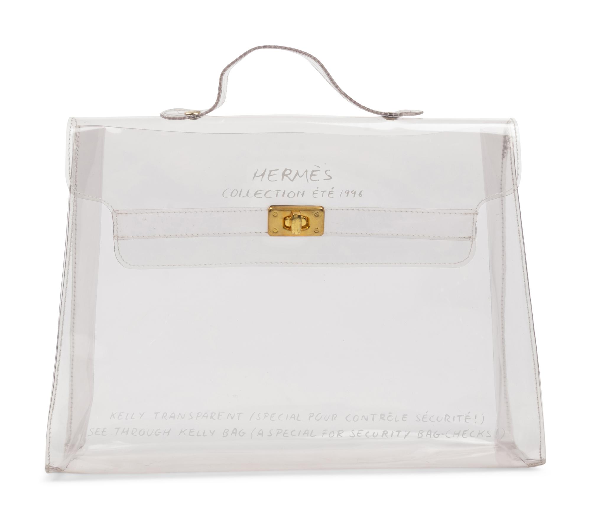 Hermès Clear PVC Kelly, 1996