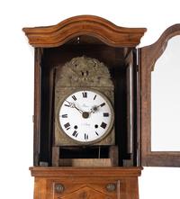 A French Provincial Walnut Tall-Case Clock
