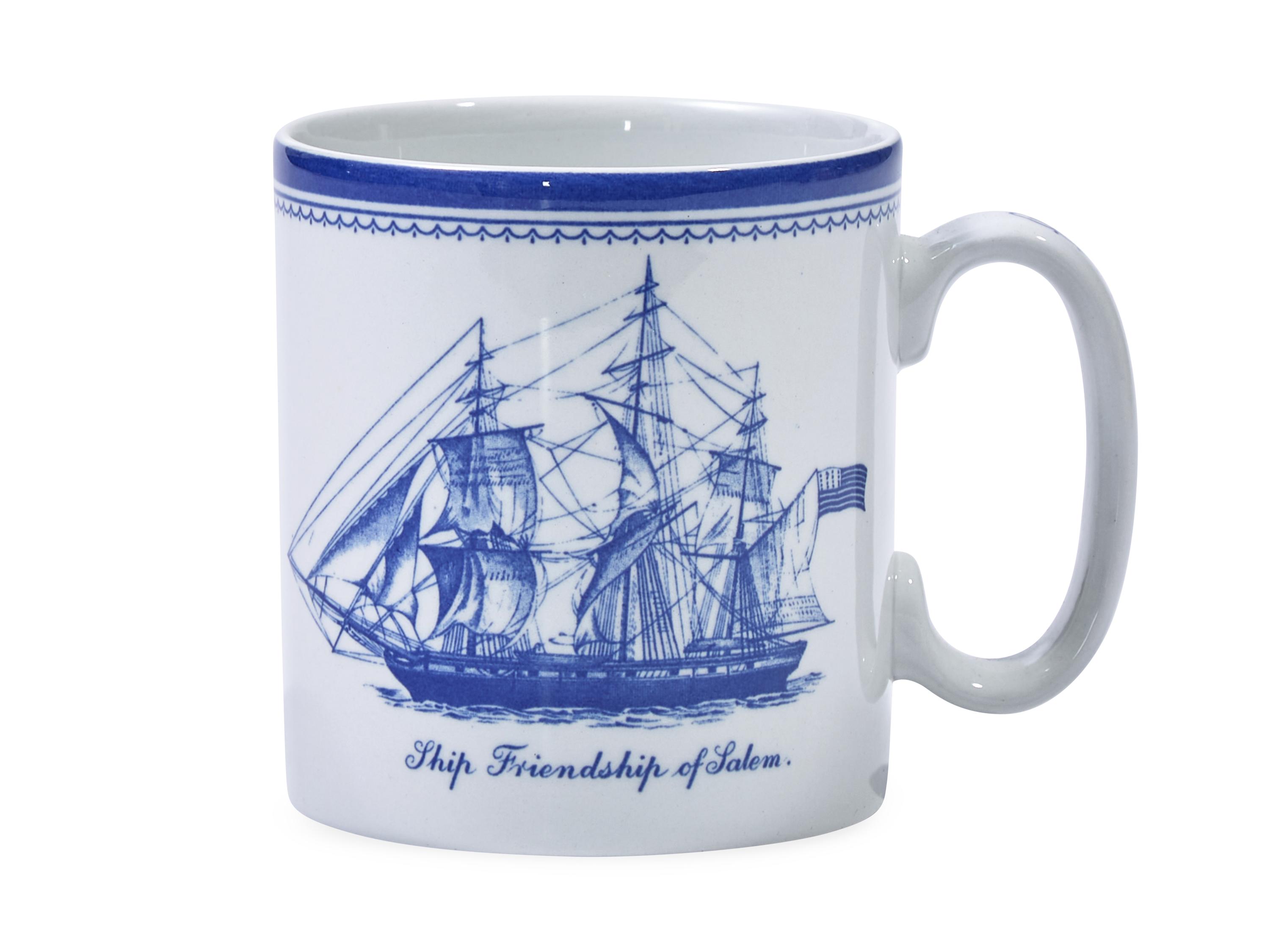 A Spode Ceramic Blue Clipper Dinner Service