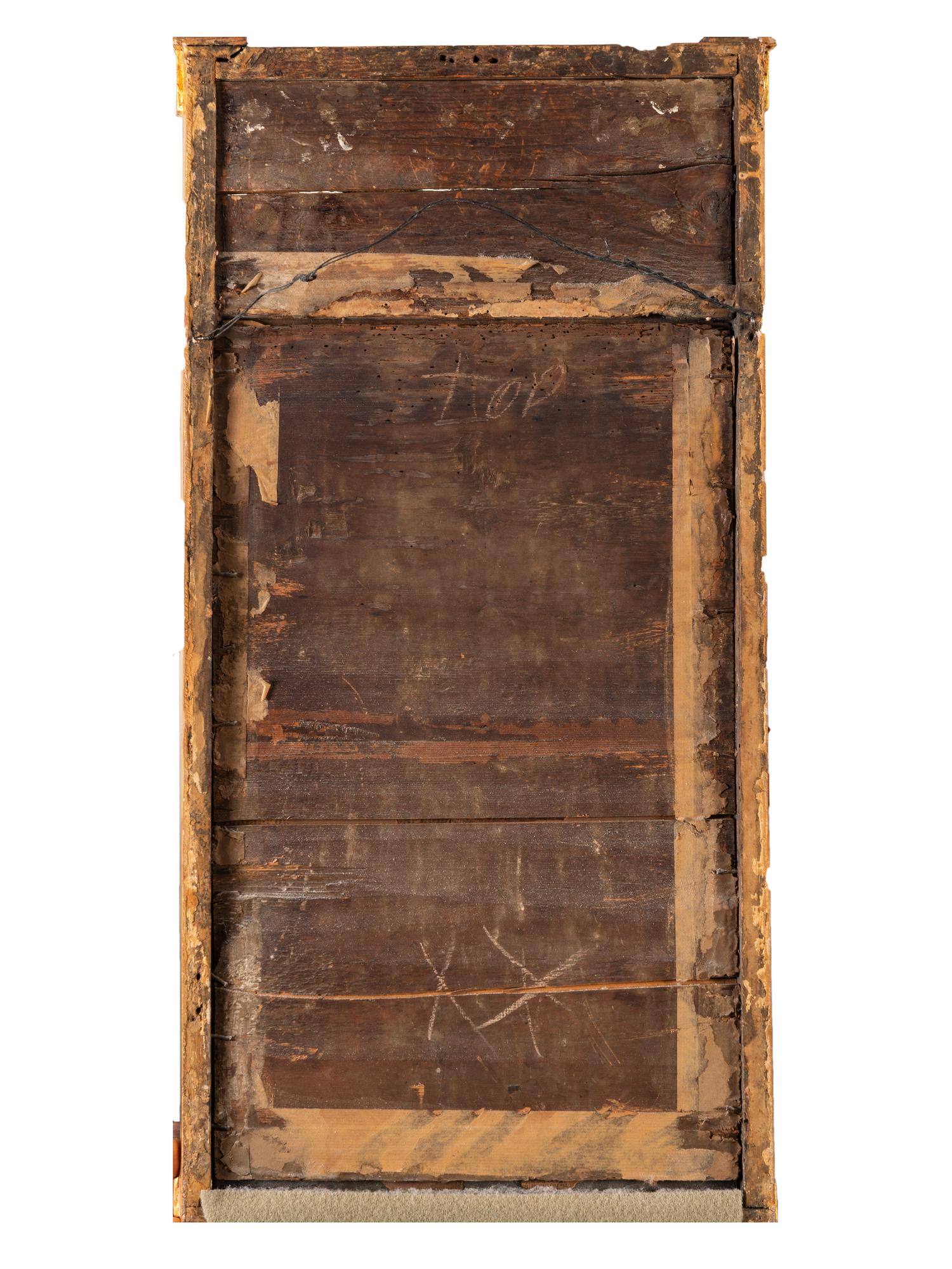 A Neoclassical Giltwood Mirror