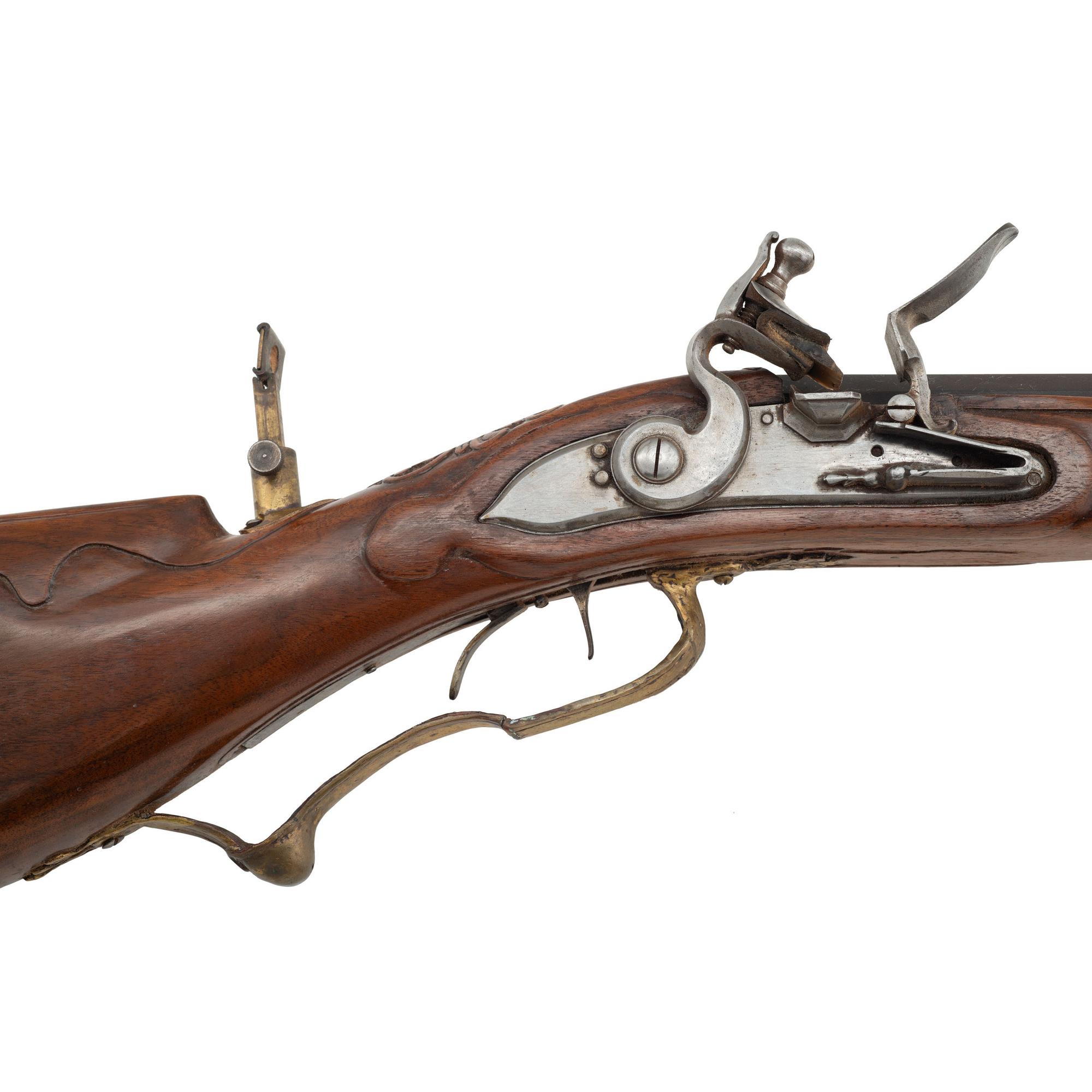 Contemporary Brandenburg-Style Flintlock Jaeger Rifle
