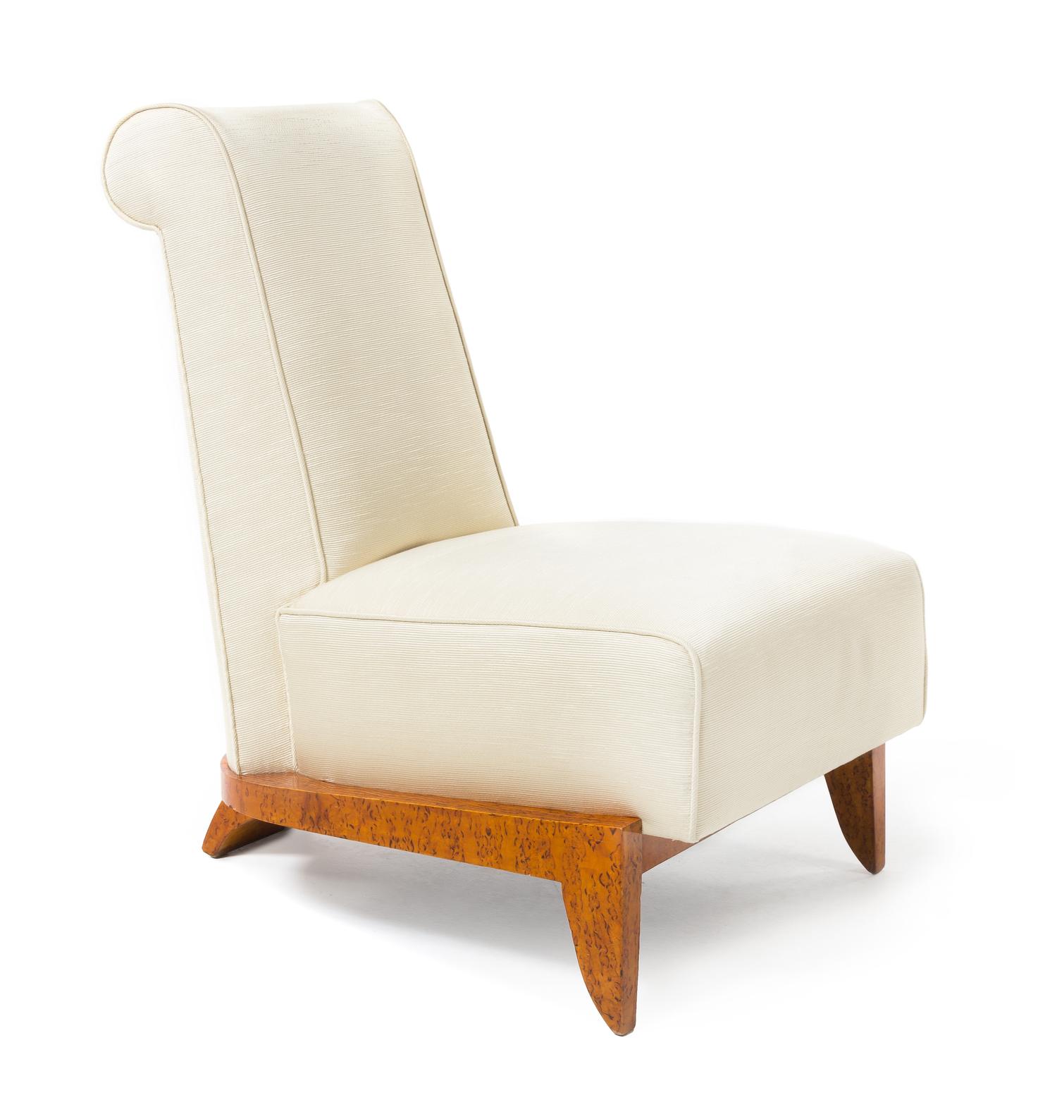 Suzanne Guguichon, FRANCE, 1920s, slipper chair