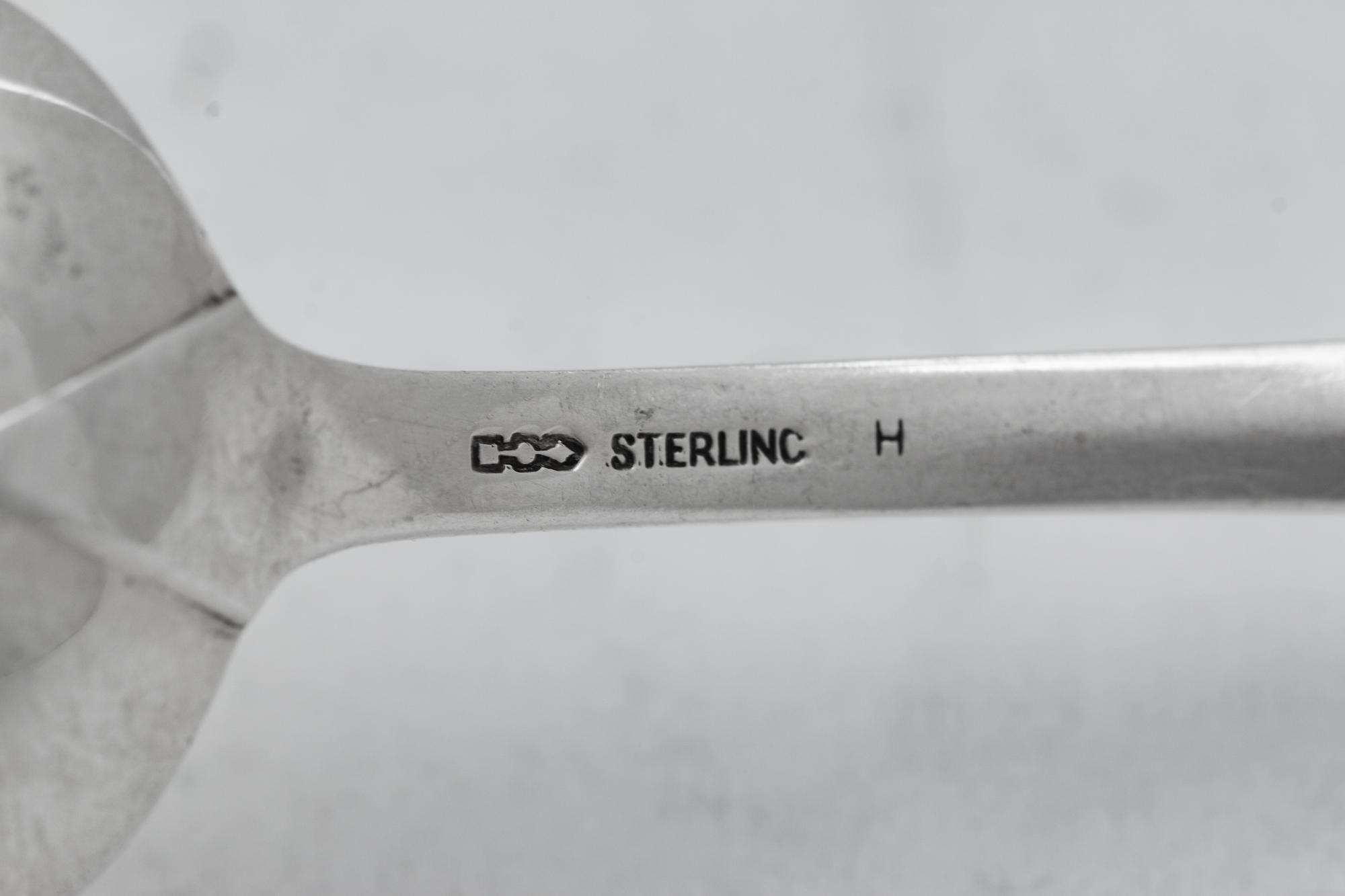 An American Silver Flatware Service