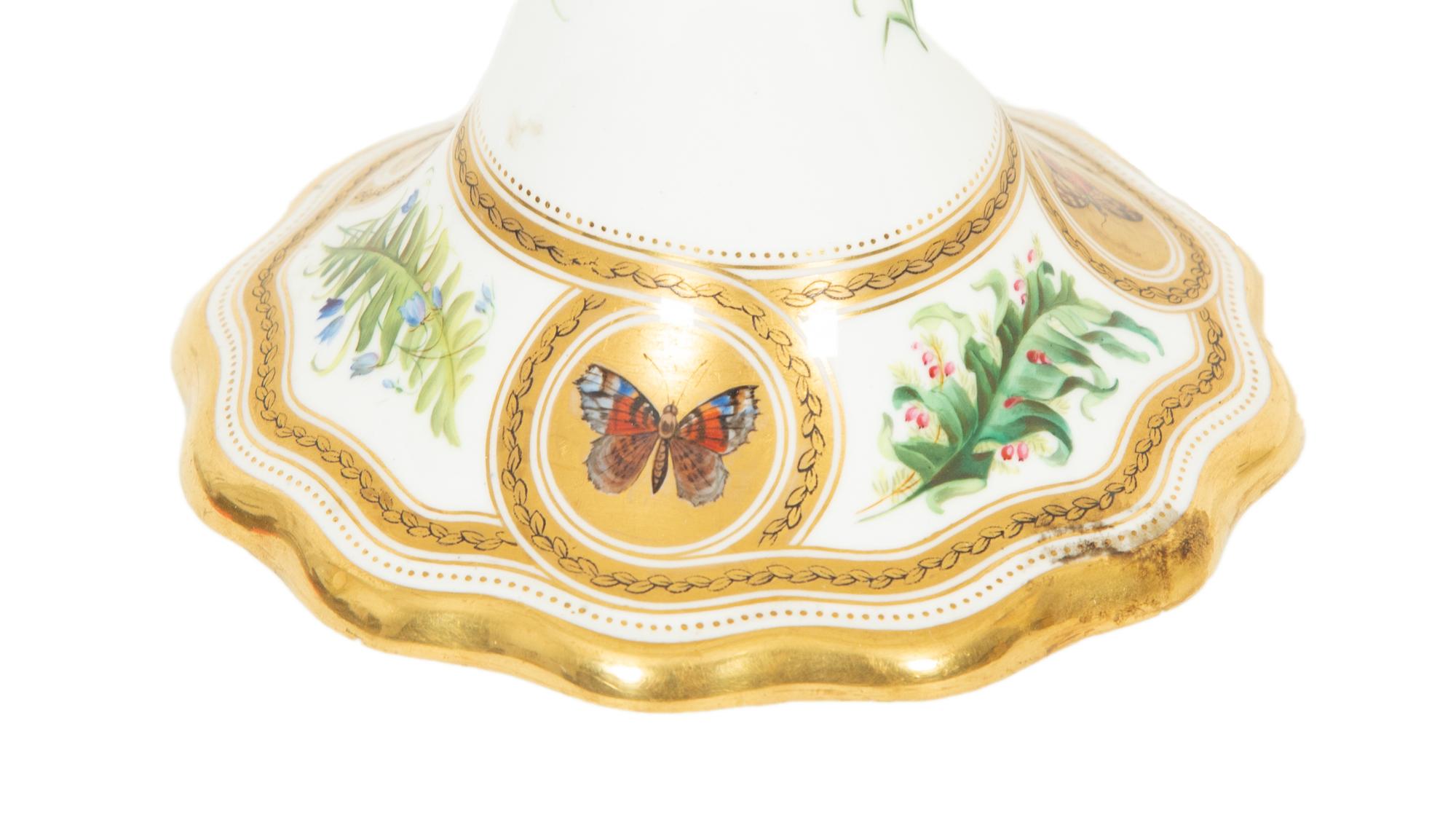 An English Porcelain Dessert Service