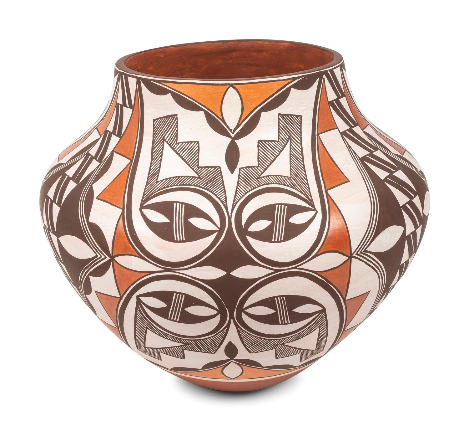 Polychrome Pottery Jar