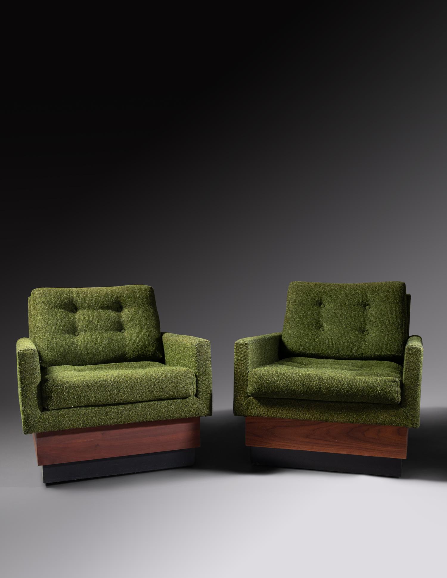 Pair of Lounge Chairs, Craft Associates, USA