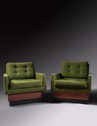 Pair of Lounge Chairs, Craft Associates, USA