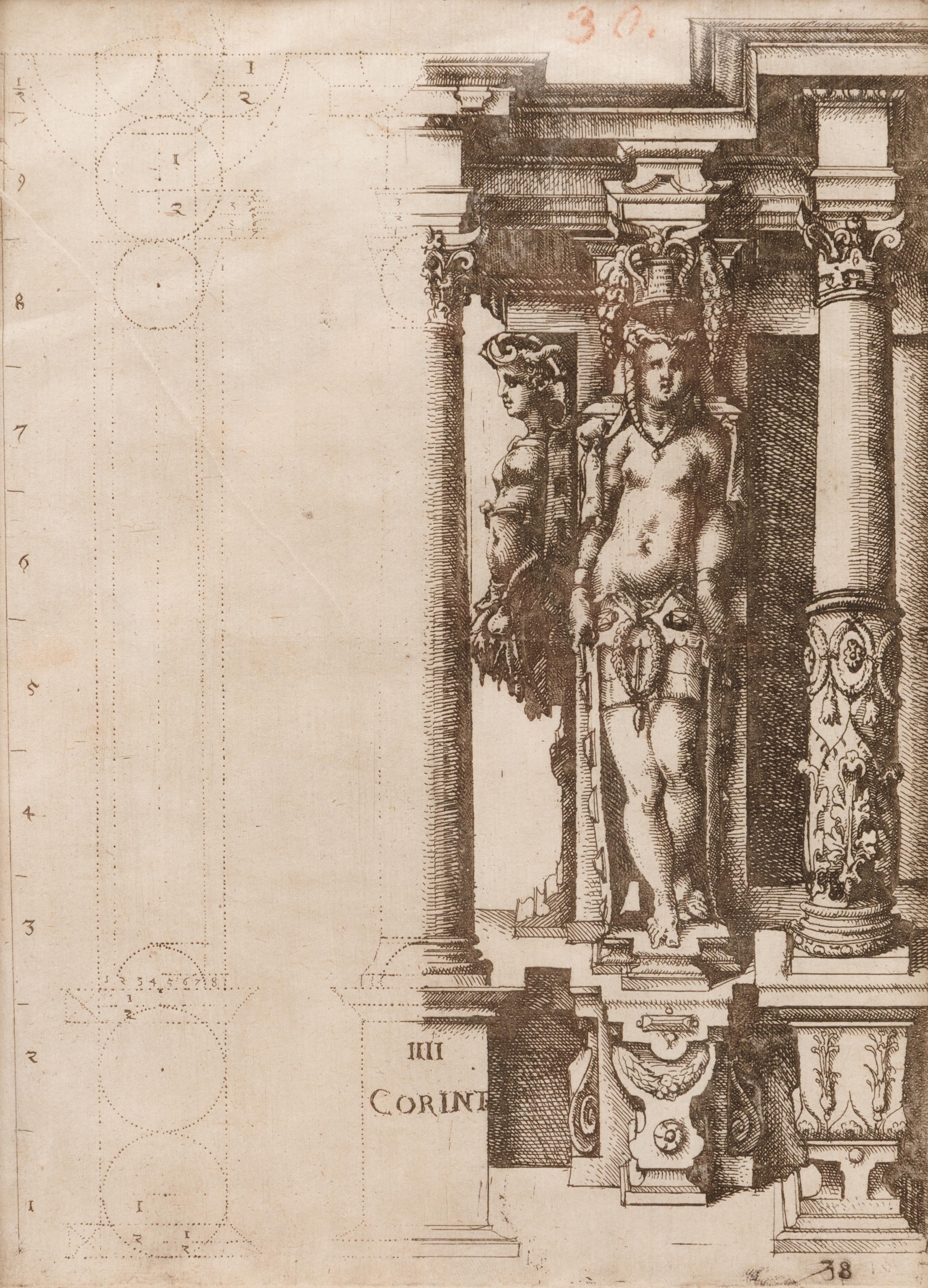 A Pair of Engravings Depicting Ornamental Designs