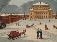 A Hand-Colored Engraving by Frederic Dubois (French, 1770/75-1815) After Courvoisier