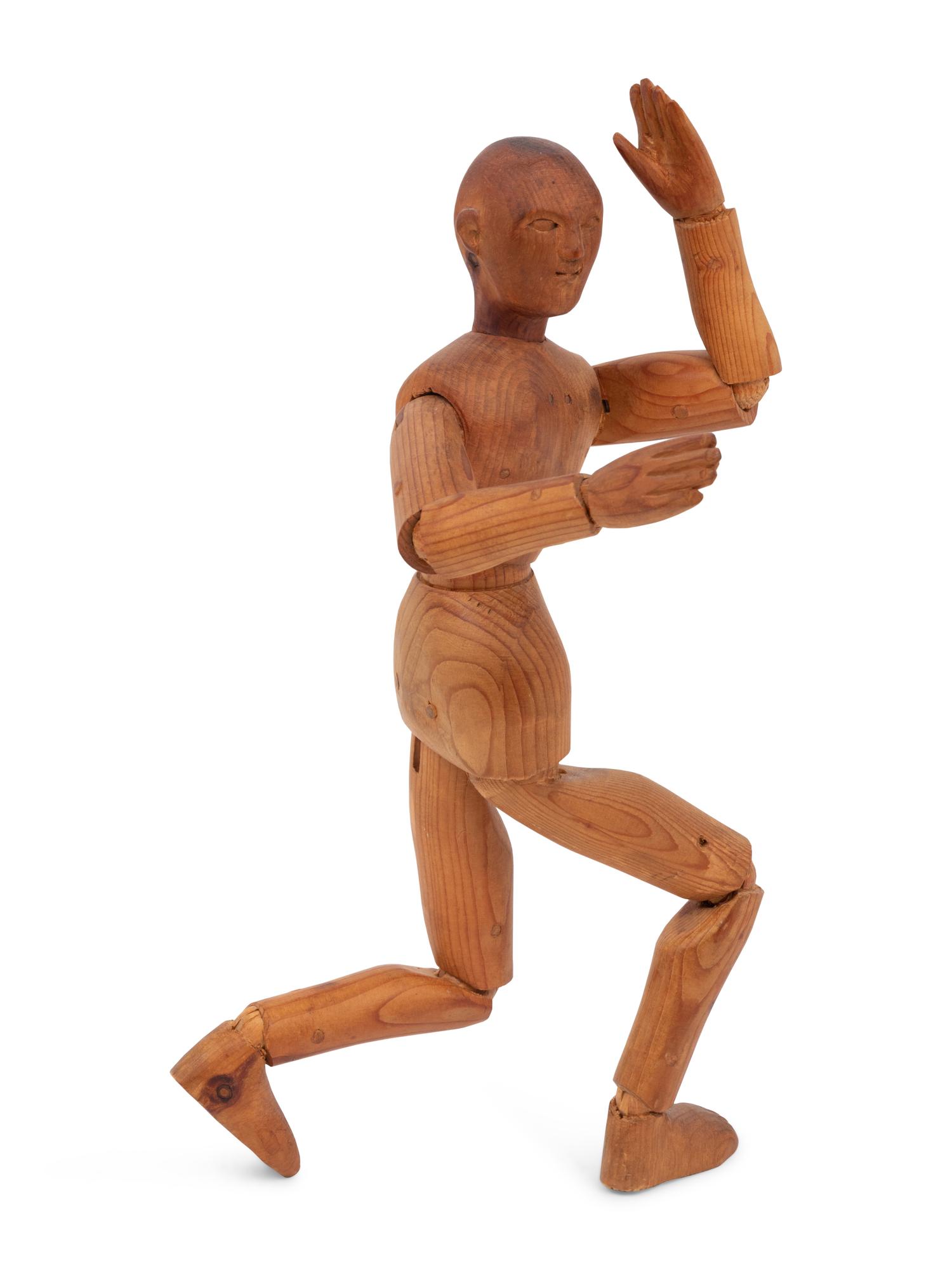 A French Antique Articulated Artist's Model