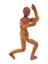 A French Antique Articulated Artist's Model