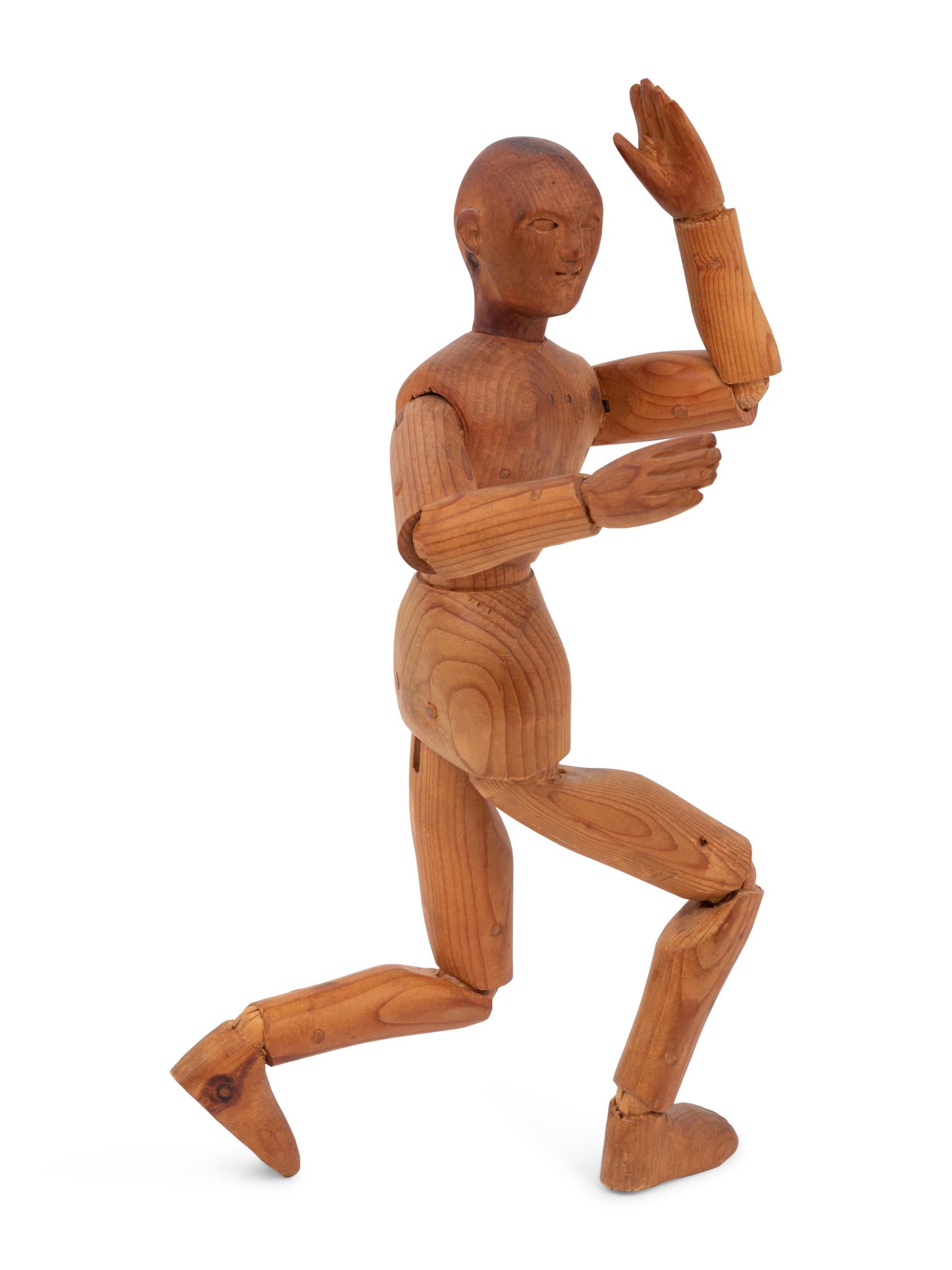 A French Antique Articulated Artist's Model
