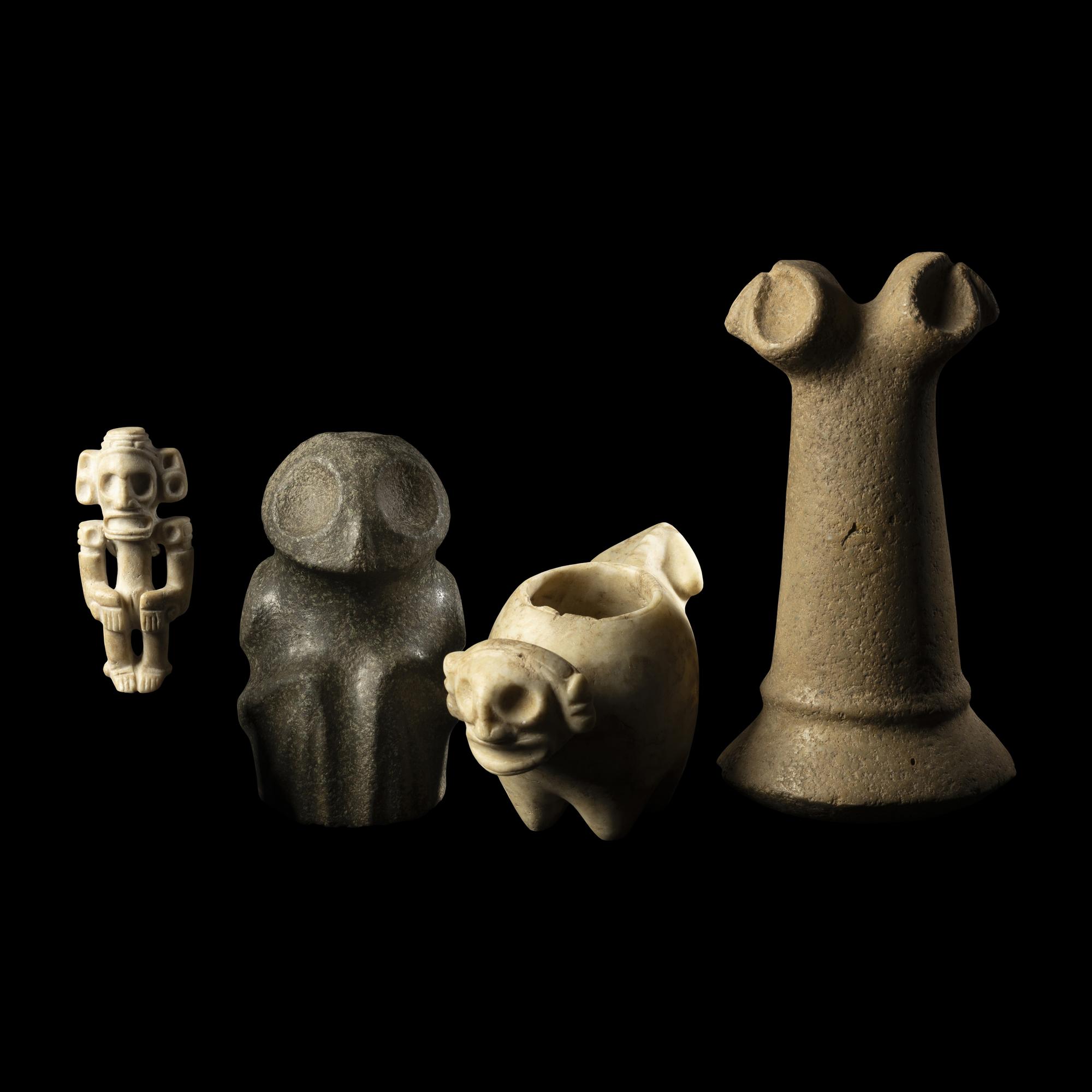 Four Taino Stone Items