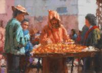 Fresh Oranges in Fez