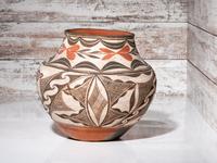 Zia Polychrome Pottery Jar