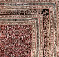 A Meshed Wool Rug